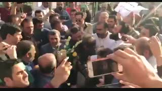 ورود دکتر احمدی نژاد به مراسم جشن میلاد حضرت معصومه(س) زیبایی پوست