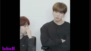 وقتی کوکی با چشاش ته ته میخواد..【vkook】