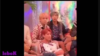 تهیونگ دستش به گردن کوک چسبیده【vkook】