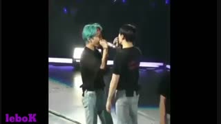 وقتی ویکوک فقط به هم فکر میکنن☣ vkook☣