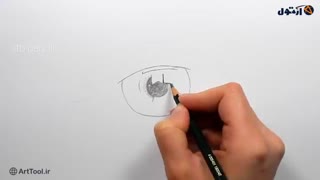 ویدیو آموزش گام به گام طراحی چشم به سبک هایپر رئال