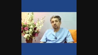 فیلم وضعیت بیمار قبل از جراحی ترمیم بینی بیمار