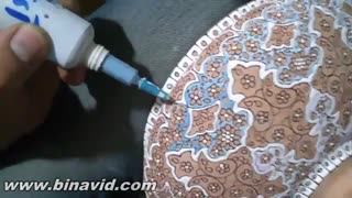میناکاری , مهر میناکاری لالجین