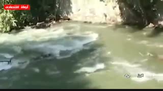 تصاویر دلخراش از غرق شدن 18نفر در رودخانه کرج جاده چالوس