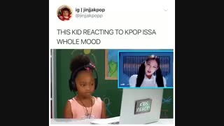 ریکشن بچه ها به عاهنگ "کیل دیس لاو" بلک پینک
