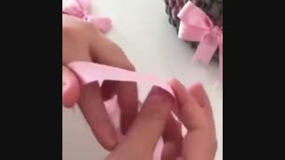 آموزش پاپیون با روبان