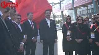 اجرای یک کار خلاقانه در نمایشگاه بین المللی مشهد توسط یک شرکت دانش بنیان