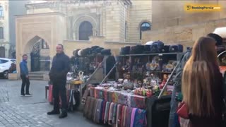 میکس آهنگ شاد آذری مشدی عباد ترانه ماندگار رحیم شهریاری ودیدنیهای باکو آذربایجان -بوکینگ پرشیا