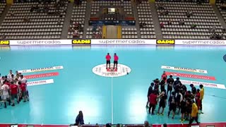 دیدار  تیم های ملی هندبال صربستان و ژاپن درقهرمانی جوانان جهان2019