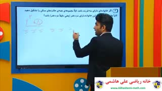 ویدیو حل تمرین کتاب درسی ریاضی نهم با علی هاشمی