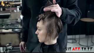 فیلم آموزش کوتاه کردن مو + مدل مو لیر