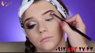 فیلم آموزش آرایش مجلسی دخترانه + میکاپ لایت