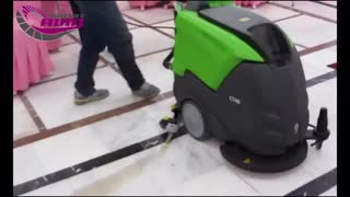 اسکرابر صنعتی آوین صنعت ماندگار | اسکرابر برقی