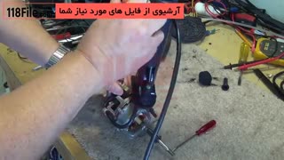 تعمیر موتور الکتریکی پنکه