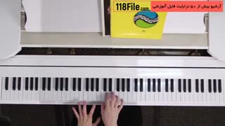 تفاوت دکمه های سیاه و سفید پیانو چیه؟