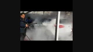 لنس کارواش بخار و کارواش آبی