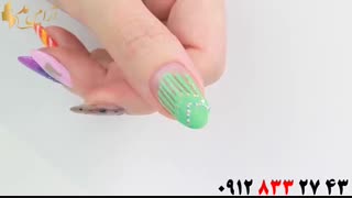 فیلم آموزش ترفند های طراحی ناخن در خانه با ابزارساده