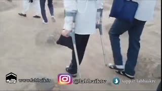 گزارش شکوری از زیارت جانبازان از بقیع