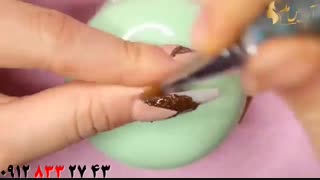 کلیپ آموزش ترفندهای طراحی ناخن با اکلیل