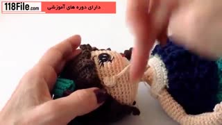 آموزش بافت عروسک دخترانه