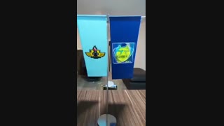 سفارش پرچم رومیزی مدل تی شکل 09122006981
