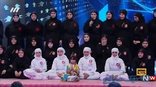 کتک زدن پسر مزاحم توسط دختر نینجا عصر جدید