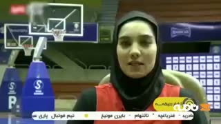 شادی نخستین دختر ایرانی مدال‌آور در جام‌جهانی بسکتبال
