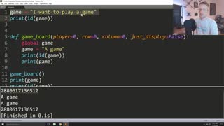 Mutability revisited - Python 3 Programming Tutorial p.8