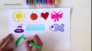 آموزش نقاشی ساده با ماژیک پریمو