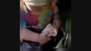 روش جدید بستنی خوردن:))