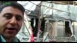 آخرین وضعیت هتل آسمان شیراز | تخلیه دود تا ۲ بامداد ادامه داشت