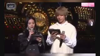 جیسو بلک پینک و تهیونگ بی تی اس