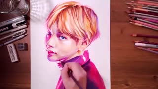 کشیدن نقاشی وی^<^