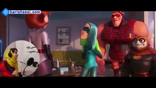 انیمیشن سوپر قهرمانلار 2-شگفت انگیزان 2 - پشت صحنه دوبلورها - سبا صباغ