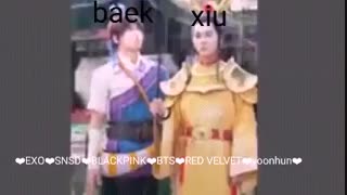 اکسو در زندگی واقعیXD