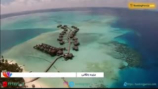 جزیره رنگالی در مالدیو ، شام با ماهی ها - بوکینگ پرشیا bookingpersia