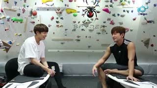 minwoo&kook ep3برنامه مینوو و کوک پارت سه با زیرنویس