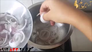 کلیپ درمان ریزش و کم پشتی مو با ماسک مو پیاز