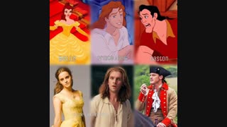 شخصیتای انیمیشنی و لایو اکشنشون+پلی کنید^~^