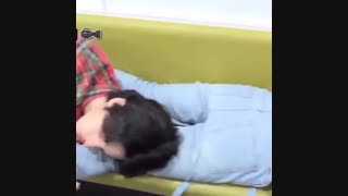 کیوتا چه منظم رو هم خوابیدن