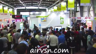 ایرویژن در نمایشگاه بین المللی الکامپ  نام مشتری:خانه موبایل