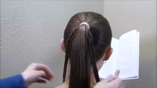 آموزش مدل مو دم اسبی زنجیره ای- مومیس مشاور و مرجع تخصصی مو