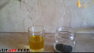 کلیپ آموزش ماسک مو دانه سیاه + درمان ریزش مو شدید