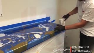 آموزش اپوکسی _ نصب کیت ضدضربه اپوکسی متالیک