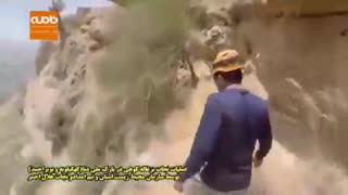 نجات بزغاله کوهی