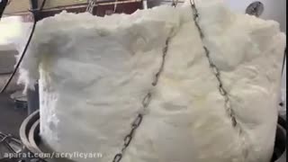 رنگرزی الیاف نخ اکریلیک هیت ست شده