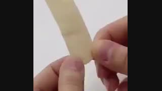 آموزش صحیح زدن چسب زخم