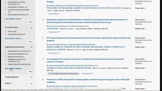 آموزش دریافت عنوانهای مختلف از یک دانشگاه در وب.آو.ساینس