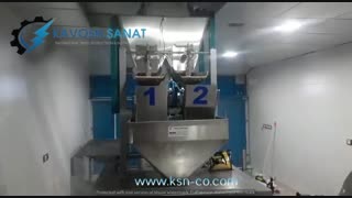 دستگاه بسته بندی حبوبات دو توزین
