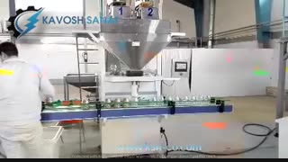 دستگاه قوطی پرکن دو توزین